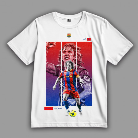 Футболка Карлес Пуйоль. Стена Каталонии