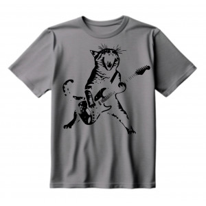 Футболка Рок-коть!