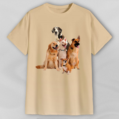 Футболка Собаки - улыбаки