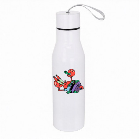 Термопляшка зі шнурком: "Жадібний Крабс"