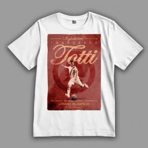 Футболка Francesco Totti. Stadio Olimpico Vibe