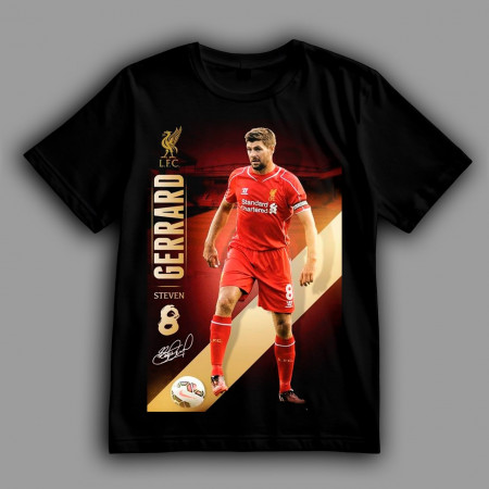 Футболка Стивен Джеррард легенда ФК «Ливерпуль»