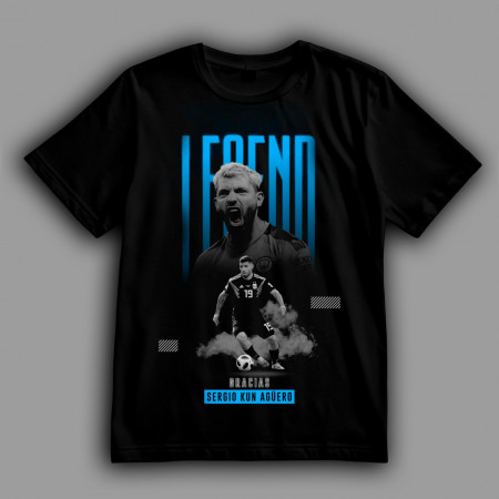 Футболка Gracias Sergio kun Agüero