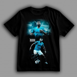 Футболка Серхіо Агуеро. Шторм у чужих воротах