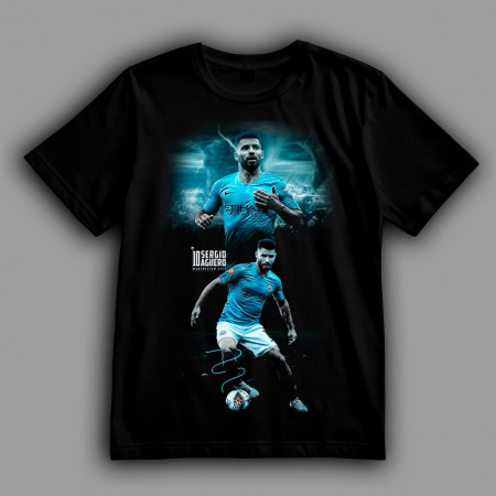 Футболка Серхіо Агуеро. Шторм у чужих воротах