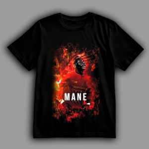 Футболка Sadio Mane. The Red Flash