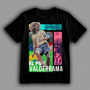 Футболка Carlos "El Pibe" Valderrama
