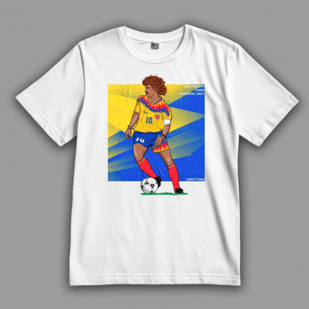Футболка Карлос Вальдерраме. Классическая «десятка»