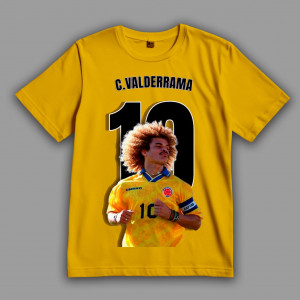 Футболка Carlos Alberto Valderrama Palacio