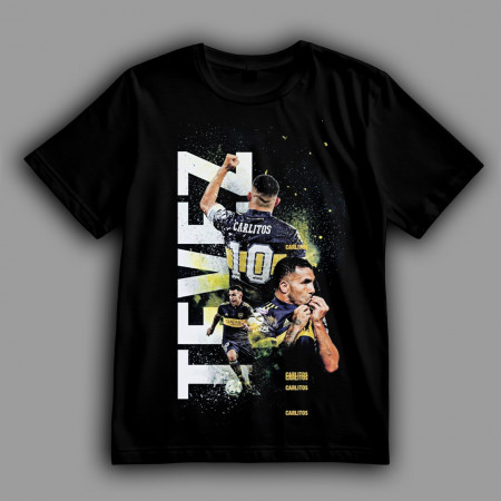 Футболка Карлос Тевес. Неостановимый прорыв к победе