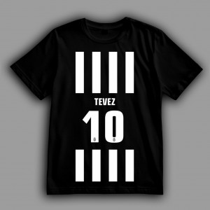 Футболка ФК «Ювентус». Карлос Тевес