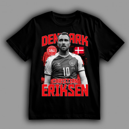 Футболка Кристиан Эриксен. Международная икона футбола