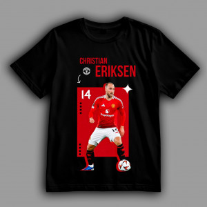 Футболка Крістіан Еріксен. Майстер паузи та пасу