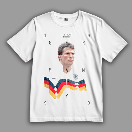 Футболка Lothar Matthäus. Germany 1990