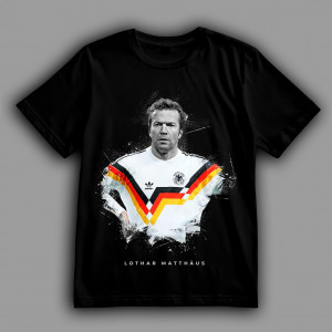 Футболка Лотар Маттеус. Завсегдатай чемпионатов