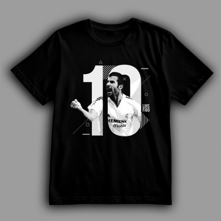 Футболка Луиш Фигу. Коронованная десятка