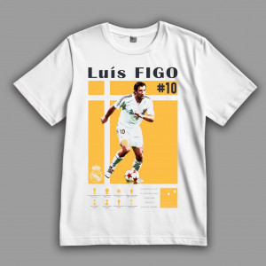 Футболка Луиш Фигу. Филигранный дриблинг