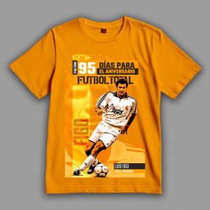 Футболка Тотальный футбол. Луиш Фигу