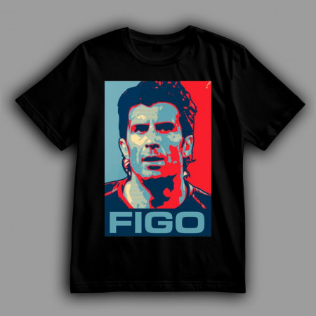 Футболка Луиш Фигу. Непревзойденный португалец