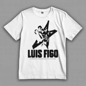 Футболка Луиш Фигу. Звезда в истории футбола