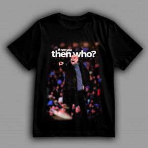 Футболка Пеп Гвардиола: "Если не ты, то кто?"