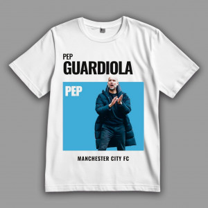 Футболка Пеп Гвардиола. Создатель самой сильной «Барсы» 