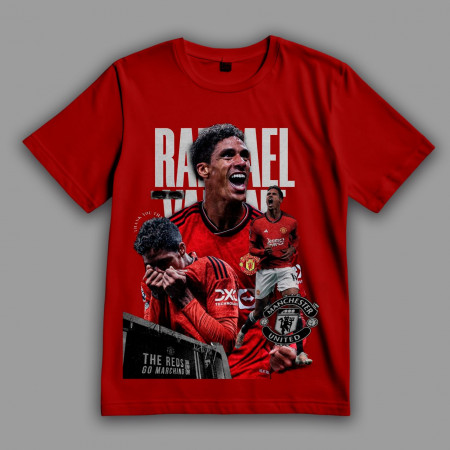 Футболка Raphael Varane. Тhe reds go marching