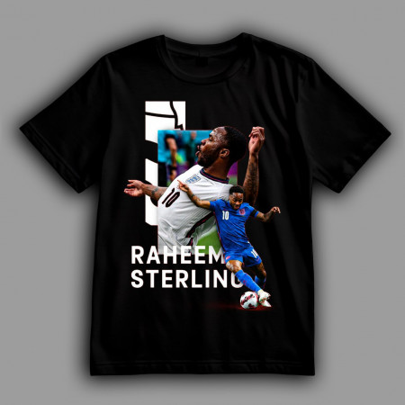 Футболка Рахим Стерлинг. Футболист с хореографией примы