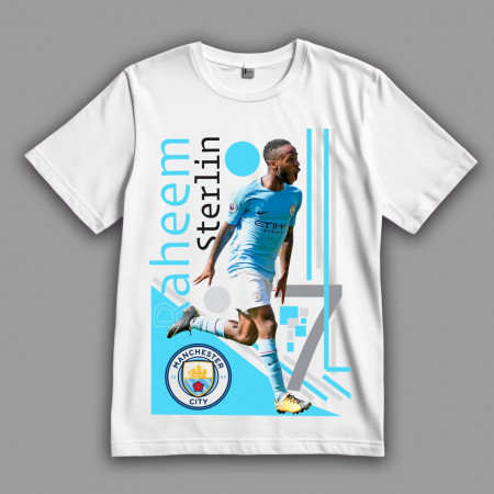 Футболка Рахим Стерлинг. Звено чемпионской машины