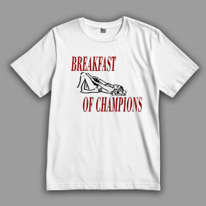 Футболка Завтрак чемпионов