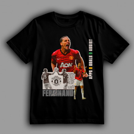 Футболка Рио Фердинанд. Столп эпохи сэра Алекса