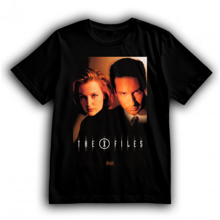 Футболка The X-Files. Фокс Малдер и Дана Скалли