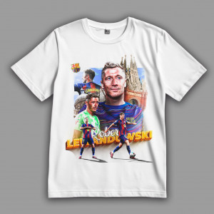 Футболка Роберт Левандовски. Икона для сборной Польши