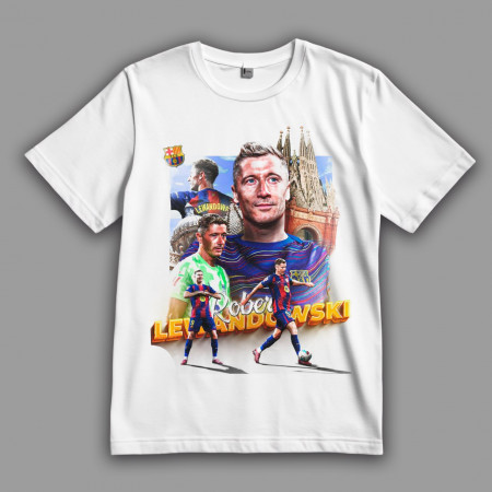Футболка Роберт Левандовски. Икона для сборной Польши