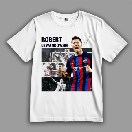 Футболка Роберт Левандовски. Фаворит любого поля