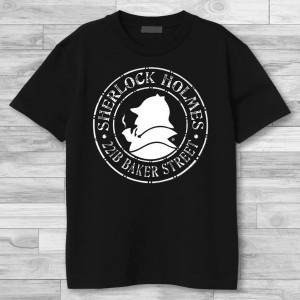 Футболка Логотип Шерлока Холмса