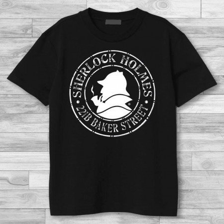 Футболка Логотип Шерлока Холмса