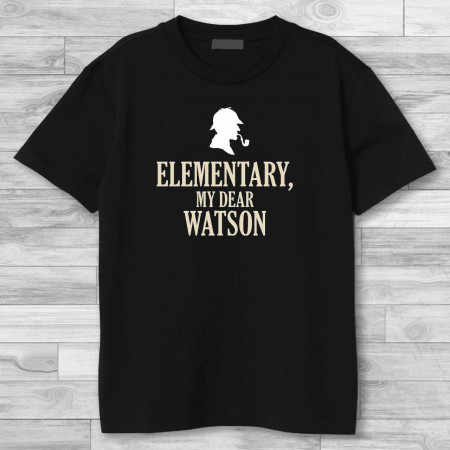 Футболка Легендарная фраза Холмса