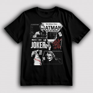 Футболка Легендарний Джокер Хіта Леджера в новинному зведенні