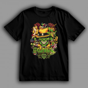 Футболка "Маска". Колаж із перетворень