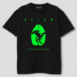 Футболка Alien. In space no one can hear you scream