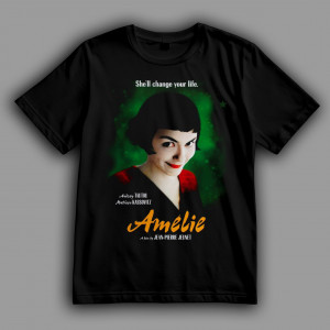 Футболка Одри Тоту в роли Амели Пулен в романтической комедии «Амели»