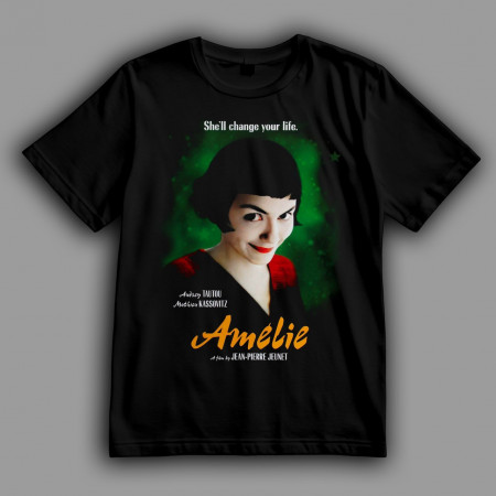 Футболка Одри Тоту в роли Амели Пулен в романтической комедии «Амели»