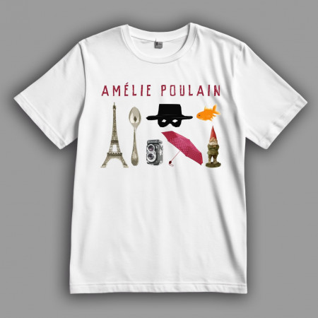 Футболка «Невероятная судьба Амели Пулен». Атрибуты Амели