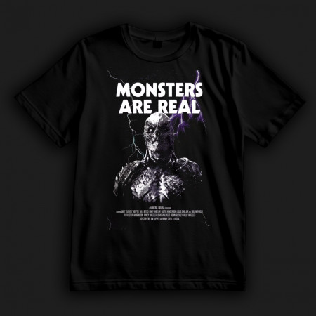 Футболка "Очень странные дела". Векна. Монстры реальны