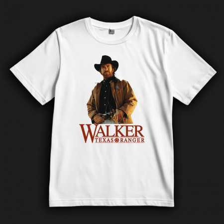 Футболка Крутой Уокер: Правосудие по-техасски