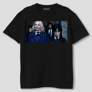 Футболка Енід Сінклер та Уенсдей Аддамс