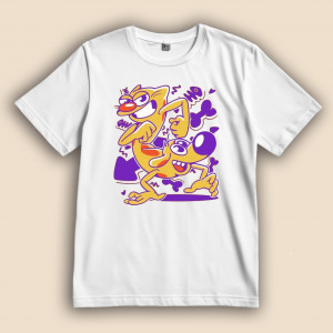 Футболка Котопес. Гонитва за щастям