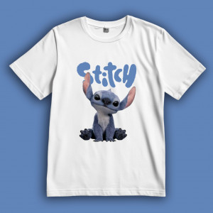 Футболка Лило и Стич. Милый и пушистый