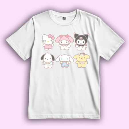 Футболка персонажи Sanrio